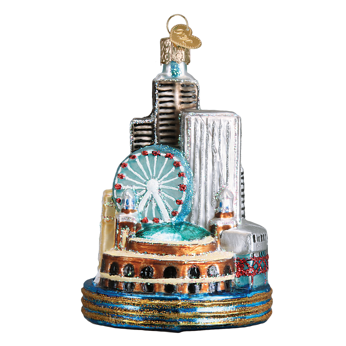 Chicago Christmas Ornament-3
