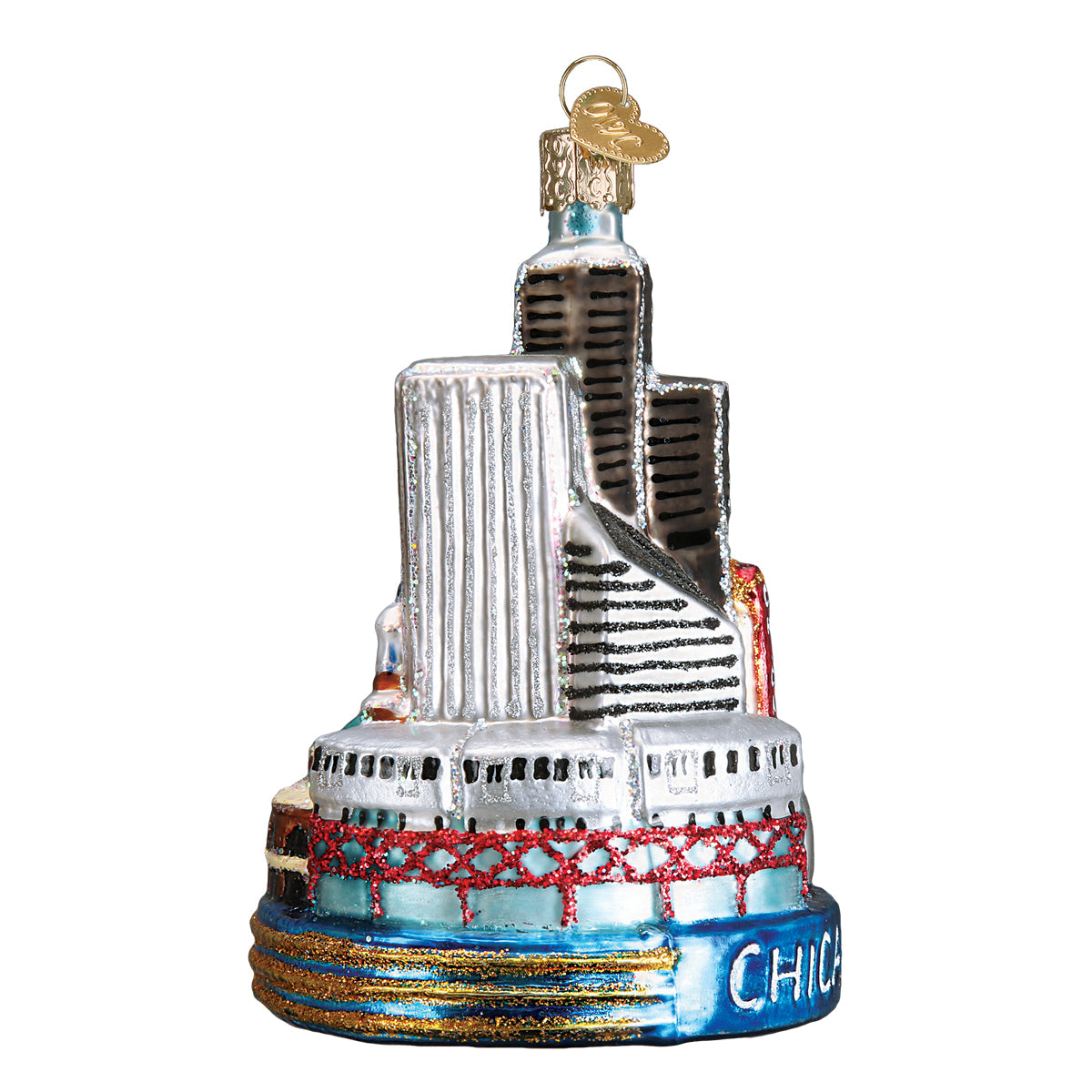 Chicago Christmas Ornament-4