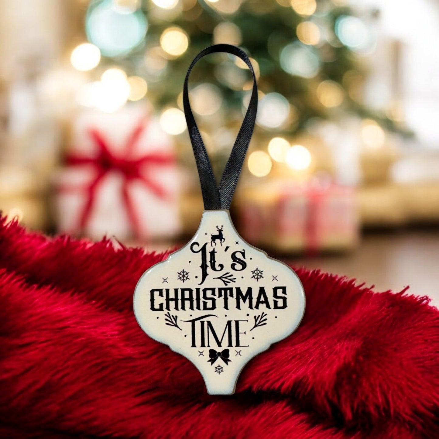 Arabesque Christmas Ornament - It's Christmas Time-0