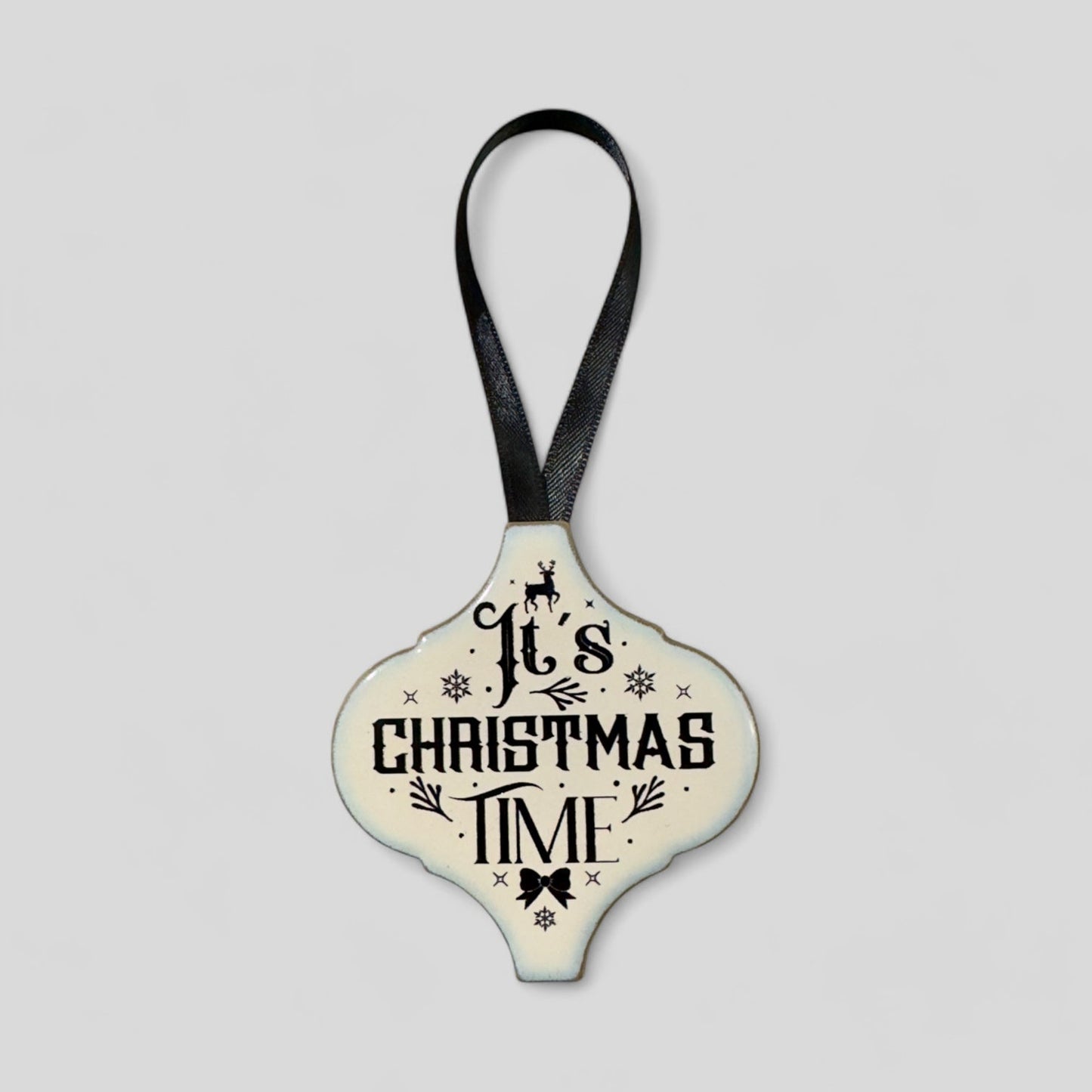 Arabesque Christmas Ornament - It's Christmas Time-1
