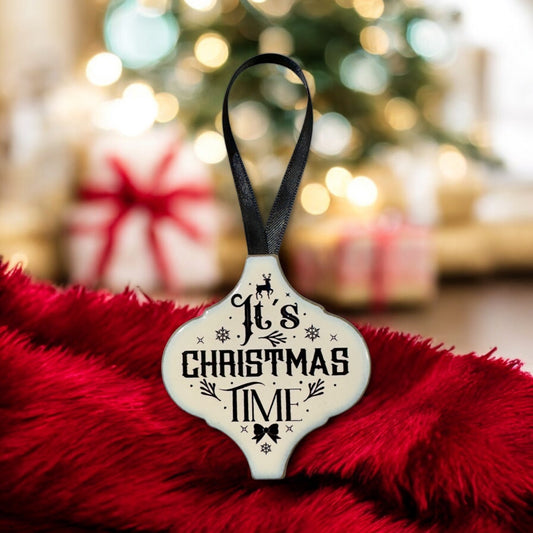 Arabesque Christmas Ornament - It's Christmas Time-0